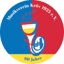 Jubiläumslogo 90 Jahre MV Kröv 1925 e.V.