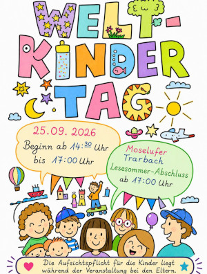 Weltkindertag der VG Traben-Trarbach am 26.9.2026